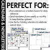 Editable January Calendars & Classroom Newsletters Grades K–2 4 Editable January Calendars & Classroom Newsletters Grades K–2 sampling of what is included