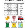 69 Kindergarten Reading Workbook: CVC Words, Fluency Passages (Digital Download)