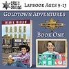 BOH lapbook 1. Homeschool resource for ages 9-13, featuring Goldtown Adventures book series, educational history and reading materials, perfect for homeschool curriculum enhancement.