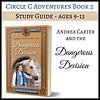 DD guide 1. Homeschool study guide for ages 9-13 based on "Andrea Carter and the Dangerous Decision," perfect for homeschooling families seeking engaging educational resources.