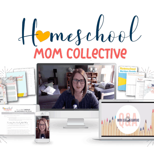 Engaging homeschooling resources for moms, including curriculum guides, meal planners, and online training to support effective homeschool teaching and organization.