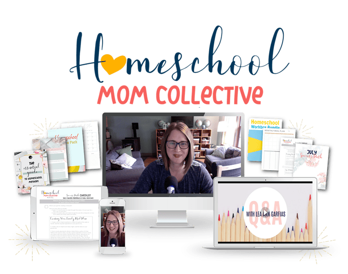 Engaging homeschooling resources for moms, including curriculum guides, meal planners, and online training to support effective homeschool teaching and organization.