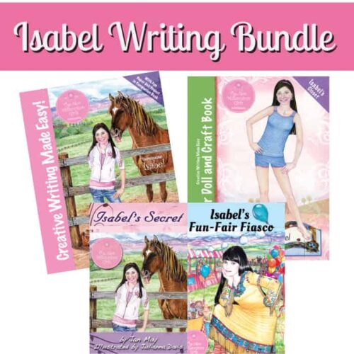 A1: Homeschool writing bundle for kids featuring creative writing activities, craft books, and fun fairy tales, perfect for homeschool educators seeking engaging literacy resources.