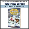Jem's Wild Winter 1. Homeschool resource guide for ages 6-9 featuring "Jem's Wild Winter" study book, perfect for homeschool curriculum planning, educational activities, and winter-themed learning.