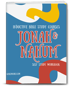 Jonah & Nahum Self Study Workbook