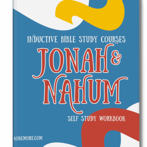Engaging homeschool Bible study course on Jonah and Nahum, perfect for homeschooling families seeking biblical education resources and Christian learning materials.