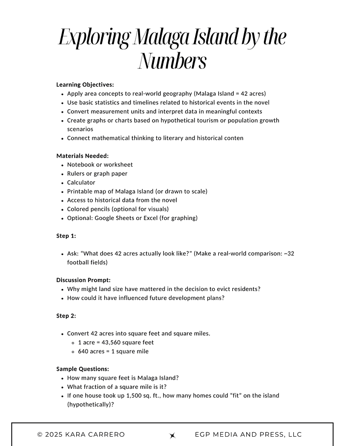Lizzie-Bright-and-the-Buckminster-Boy.zip-30.png 42-acre Malaga Island geography lesson, homeschool resource for teaching land measurement, data interpretation, mapping, and math concepts for homeschooling families and educators.