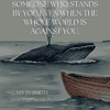 Lizzie-Bright-and-the-Buckminster-Boy.zip-5.png Honest whale breaching water with quote about friendship from Gary D. Smith.