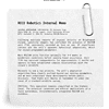 Mock-Primary-source-documents.pdf-35.png A close-up of a confidential internal memo printed on white paper with a paperclip attached, related to homeschooling resources and educational robotics.