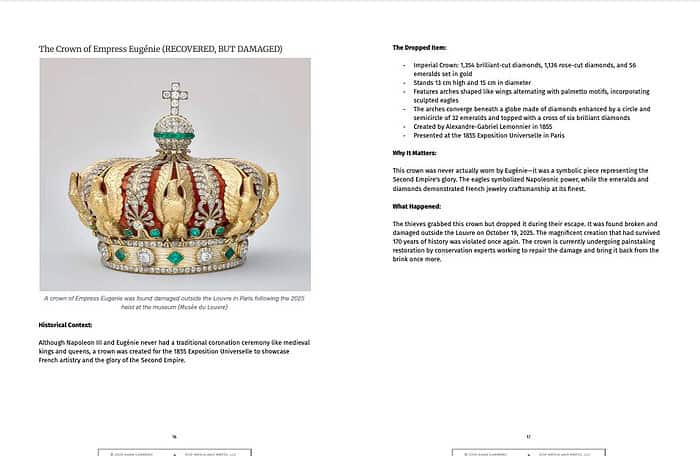 Screen Shot 2025-10-22 at 5.36.12 PM 2025 Louvre Heist: French Crown Jewels Investigation | Grades 1-12 History Unit