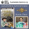 TOG lapbook 1. Homeschool resource for ages 9-13 featuring "Tunnel of Gold" for engaging elementary curriculum and homeschool adventure activities.