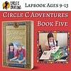 TWT1 lapbook 1. Homeschool resource for ages 9-13 featuring Circle C Adventures Book Five, educational and engaging literature for homeschooling families.