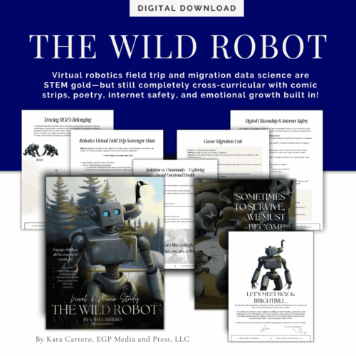 Robotics education homeschool science kit, kids STEM virtual field trip, homeschool robotics curriculum for elementary and middle school students.