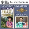 VOT lapbook Valley of Treasure homeschool book cover with young boy in outdoor mountain scenery, perfect for homeschooling resources, adventure learning, and resourceful curriculum materials for ages 9-13.