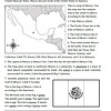 ar3 Mexico map and flag educational worksheet focusing on geography and national symbols for homeschool learning.