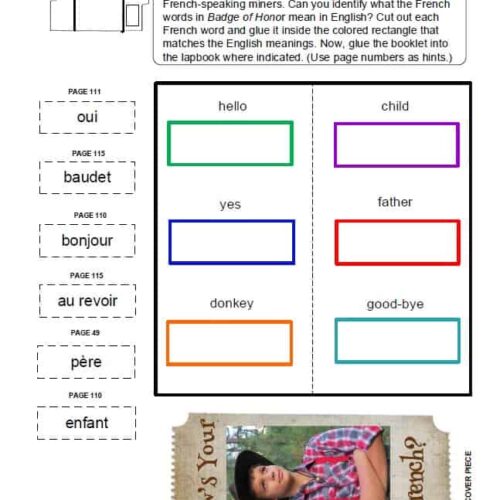 Oui, French vocabulary, homeschool resource, language learning tools.