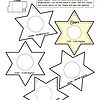 cod4 1. Colorful star-shaped educational worksheet for homeschooling about temperature ranges, perfect for science lessons and student engagement.