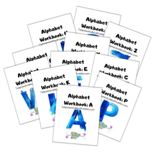 Learn alphabet with engaging workbook pages for preschool and early learners, perfect for homeschooling and educational activities.