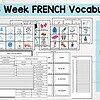 french winter words fsl 1. French vocabulary unit for homeschool, includes lists, phrases, dictations, and tests for 4 weeks of language learning.