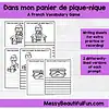 frenchvocab2 French Food Vocabulary Game: Dans Mon Panier de Pique-Nique