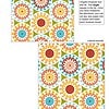 fs3 Colorful origami treasure box craft for homeschooling, featuring instructions for folding smaller and larger squares for Kids' craft activities and STEM learning.