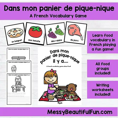 il_1140xN.4091255592_7mov French Food Vocabulary Game: Dans Mon Panier de Pique-Nique