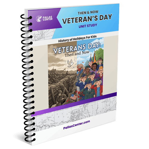 Veteran's Day: Then and Now Unit Study and Lapbook