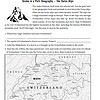 ot3 Switzerland map with Bern highlighted, showing the Swiss Alps and neighboring countries for geography education and homeschooling resources.