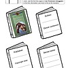 A detailed image of a homeschool book review template for tracking books, authors, publishers, and series from Homeschool Resource Co. for effective homeschooling planning.