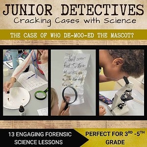 Jr. Detectives Forensic Science Co-op Class