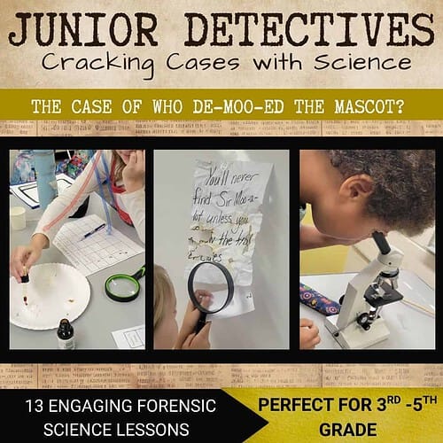 square jr detective Jr. Detectives Forensic Science Co-op Class