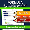 Open & Go homeschooling resources for daily success, designed for homeschoolers seeking engaging, easy-to-use materials to improve understanding of chapters, metaphors, and comprehension skills.