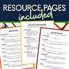 21 Resource pages included: Book genres, Literary devices, literary study overview