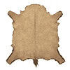 Early American History- Native Americans Animal Hides Project A Native American buffalo hide used for educational homeschool activities and craft projects, featuring simple paintings and drawings to inspire creativity in homeschooling students.