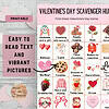 3 Valentine's Day Scavenger Hunt; Printable February Winter Holiday Activity for Kids (PDF Download)