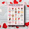 4 Valentine's Day Scavenger Hunt; Printable February Winter Holiday Activity for Kids (PDF Download)