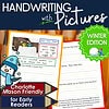 50 Winter Edition Handwriting with Pictures for Beginning Readers | Charlotte Mason Inspired