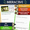Sit dogs big pups grass bigger biggest, short daily practice, visual cues for decoding, No More Boring Copywork!.