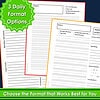 97 3 Daily Format Options for Homeschool Tracking and Assessment.