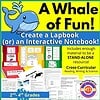 A-Whale-of-fun-Lapbook-Notebook.jpg Whale-themed homeschool lapbook and interactive notebook resources for grades 2-4, featuring cross-curricular activities in reading, writing, science, and project-based learning.
