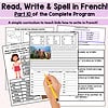 Learn French for Kids, French Language Learning, Homeschool French Curriculum, Kids French Curriculum, French Reading Writing Spelling, Preschool to Elementary French Education.