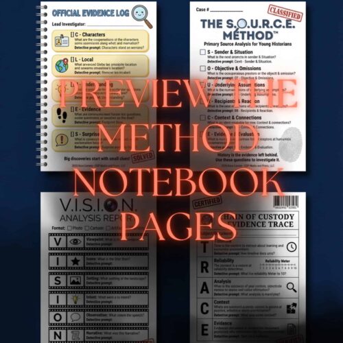 Official homeschool resource notebook pages for homeschooling and educational planning. Includes evidence log, S.O.U.R.C.E method, and vision analysis report for homeschooling success.