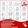 Polka Dots 1. Coloring and cutting printable worksheets featuring Valentine's Day themes such as hearts, teddy bears, and candies for preschool homeschool activities.
