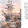 Screen Shot 2026-01-12 at 6.24.24 PM 1. Historical ship at harbor scene for homeschool history activity on maritime exploration and European-American independence.
