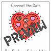 Valentine Dot Marker Pages Preview Valentine’s Day Connect the Dots Worksheets for Kindergarten