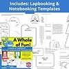 Whale-lapbook-notebook-primary-Includes-Instructions-Supply-List-and-Grading-Rubric-2.jpg Whale lapbook and notebooking templates for homeschool, including anatomy, habitat, and fun facts, perfect for elementary science and literacy crafts.