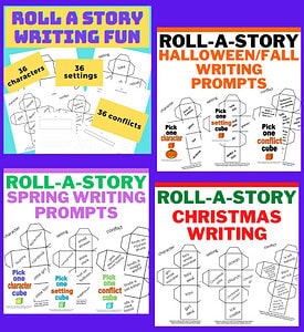 Roll a Story Dice Games Bundle