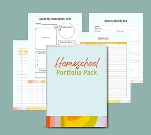 Homeschool Portfolio Pack