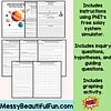 science experiment Orbiting planet with colorful rings and smaller celestial bodies, illustrating space exploration and astronomy education resources for homeschool science projects.