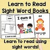 1 Sight Word Stories Books and Worksheets for Early Reading